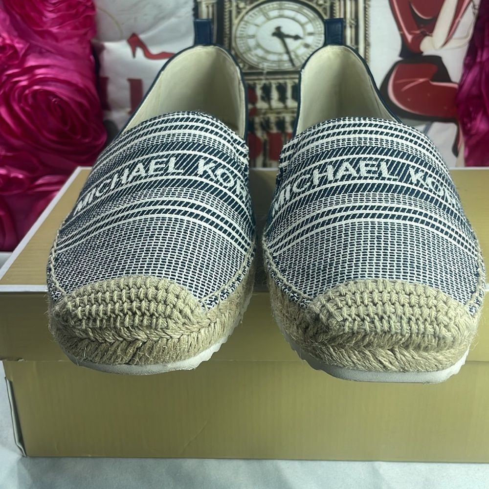 Michael‎ Kors Lenny Espadrille Canvas and leather size 9 - Picture 3 of 10